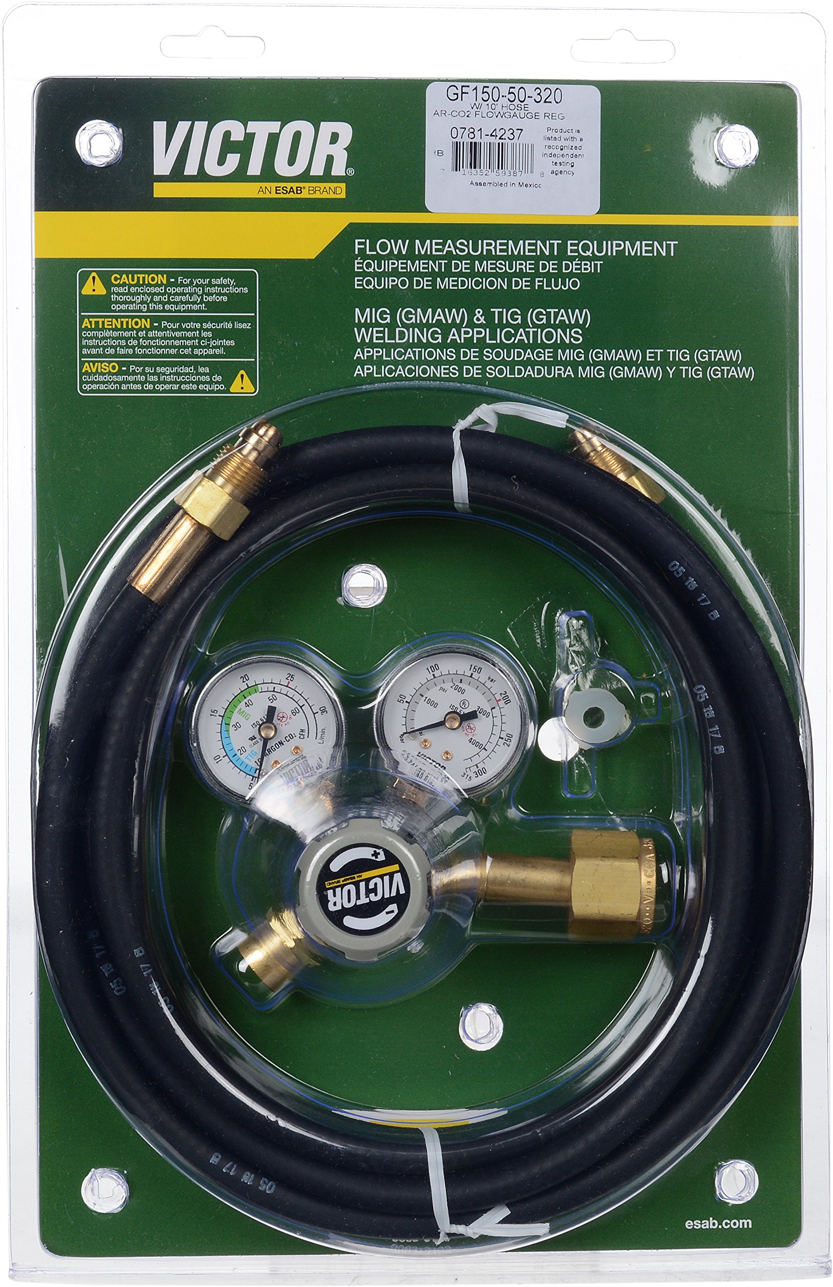 Victor 0781-4237 Model GF150-50-320 Regulator with Hose