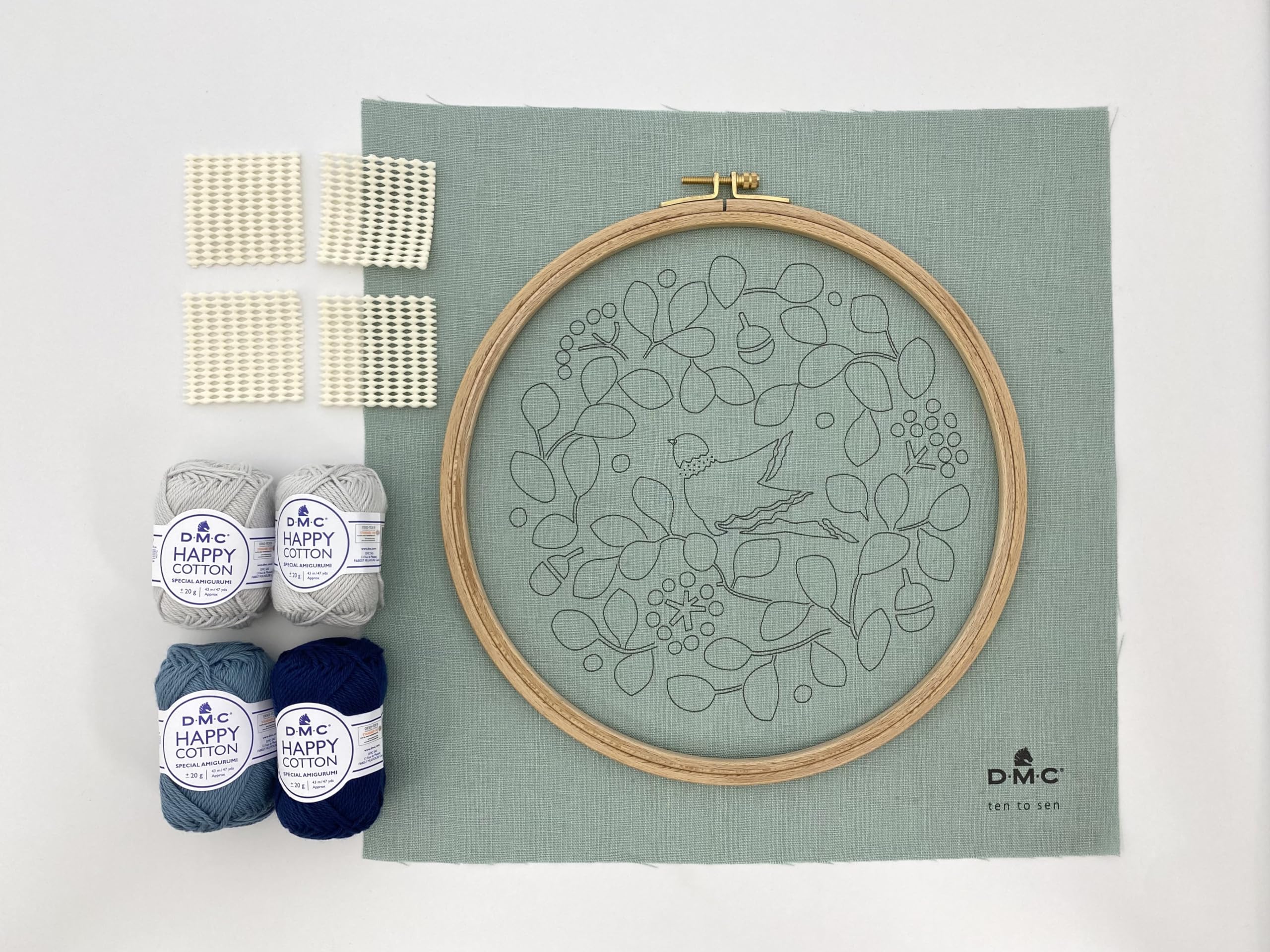 はるるんさま♡確認用 アンティークキルト＆ハンドメイド刺繍フレーム·͜· ♡ 手刺繍フレーム 花かんむり - ララの花かんむり | minne byGMO