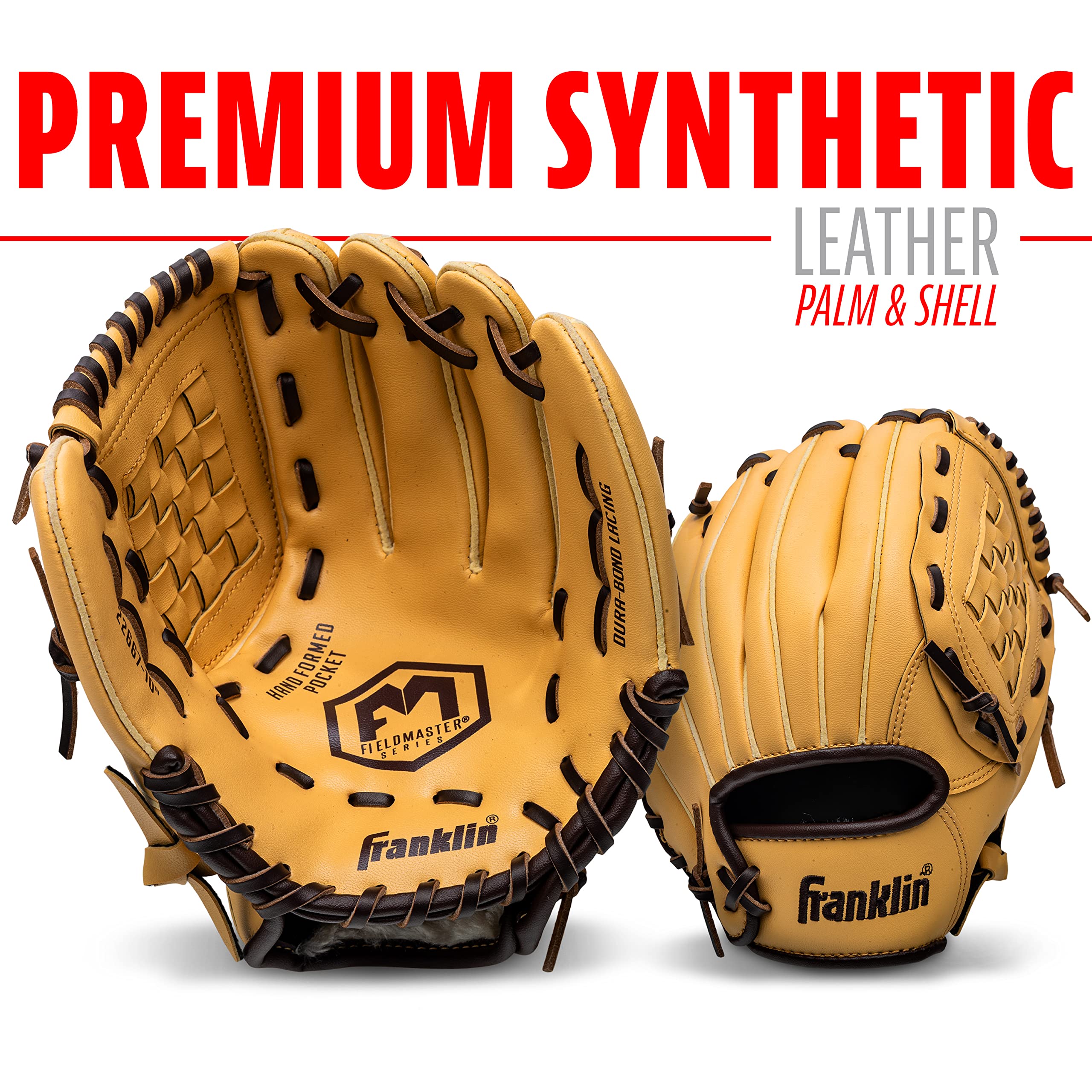 Mua Franklin Sports Baseball + Softball Gloves - Field Master Adult + Youth Baseball + Softball