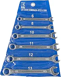 CHAVE COMBINADA JOGO COM 6 PEÇS 6-13MM
