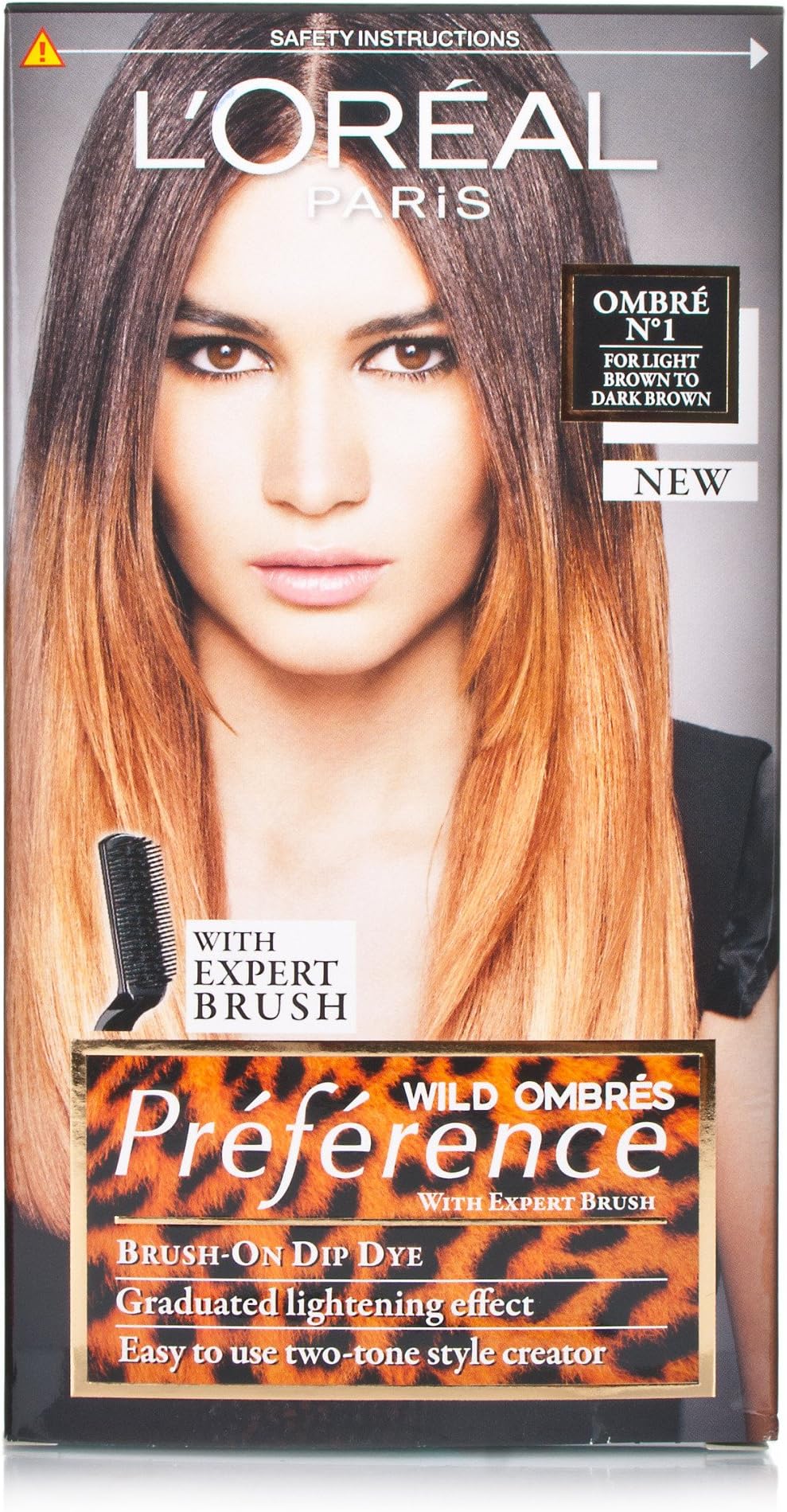 Recital Preference Wild Ombre by L'Oreal Paris Light Brown to Dark Brown