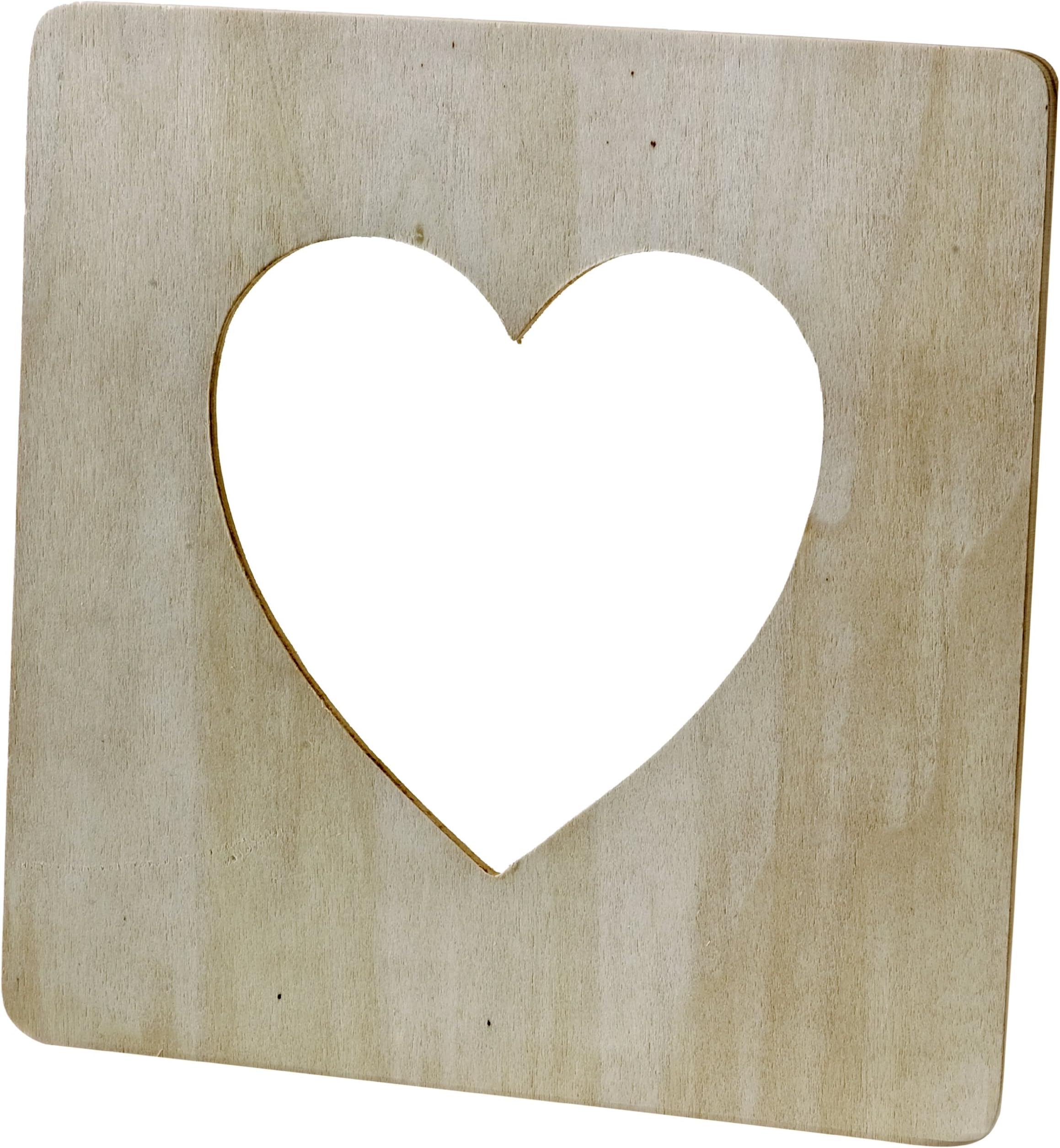 PlaidValue Frame (7-1/2 by 7-1/2-Inch), 97542 Heart, 1 Count (Pack of 1)