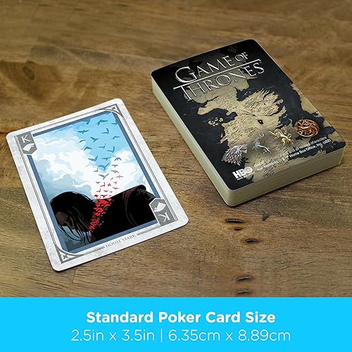 Miniatura 5 de AQUARIUS Juego de Tronos - Baraja de cartas temática de Games of Thrones para tus juegos de cartas favoritos - Mercancía y coleccionables de Games
