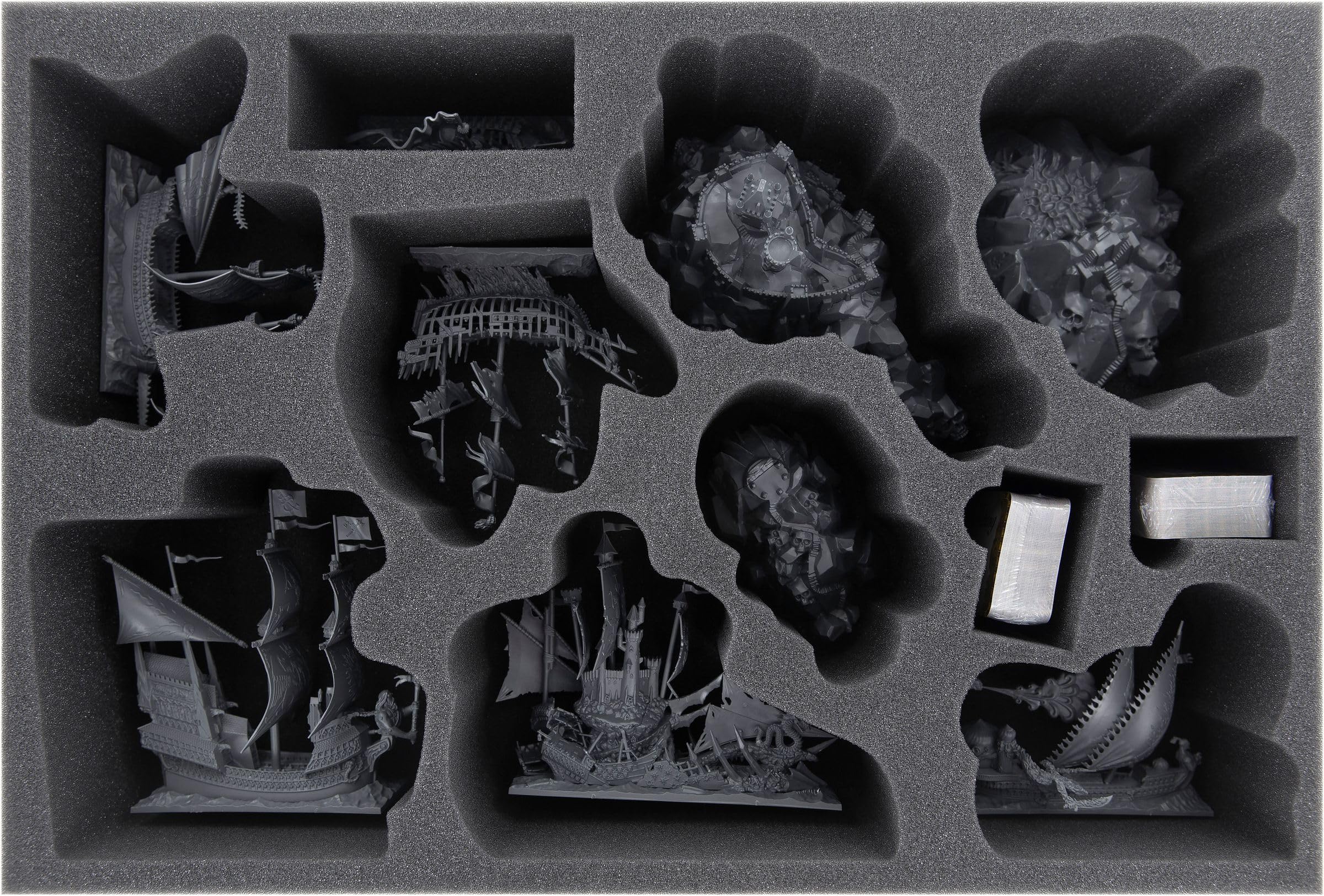 Zestaw półek z pianki Feldherr do Dreadfleet - pudełko na gry planszowe