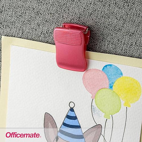 Miniatura 3 de Officemate  Clips de cubículo, caja de 24, Variados