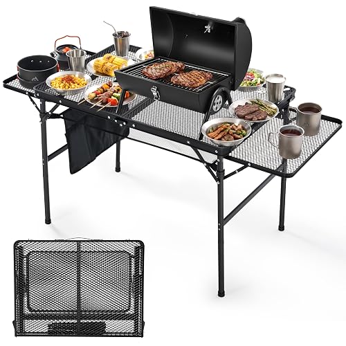 Folding Camping Table 2 Wing Panels product photo (Camp Tables) — ScooterReviewPro review