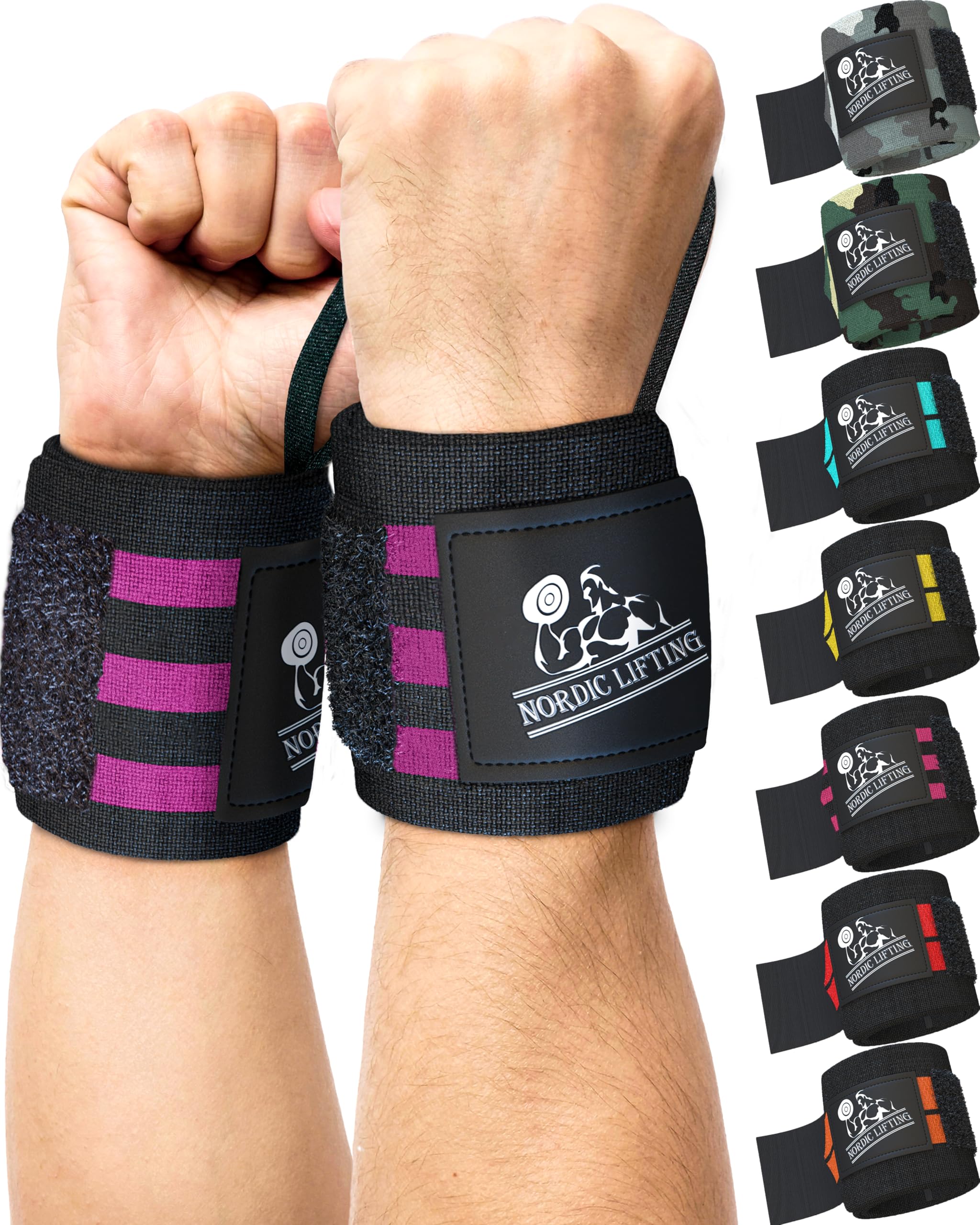 Nordic LiftingDeepen Your Practice: Flexible Wrist Wraps for Yoga - Support Your Wrists in Every Pose