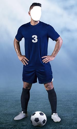 Montagem de fotos de futebol