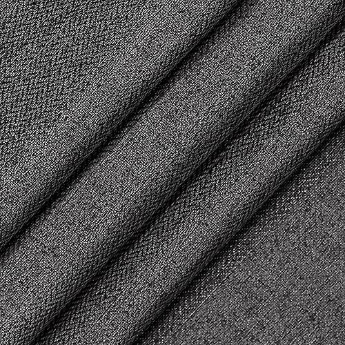 Miniatura 44 de Eclipse Cannes Magnitech - Cortina 100 % opaca con dobladillo para barra, cierre magnético sin costuras para dormitorio, sala de estar o guardería