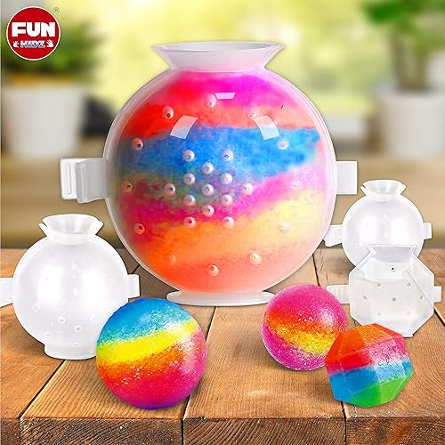 Miniatura 2 de FunKidz - Kit de bolas inflables grandes para niños, kit de fabricación de pelotas mágicas para manualidades, proyectos de ciencia y actividades de