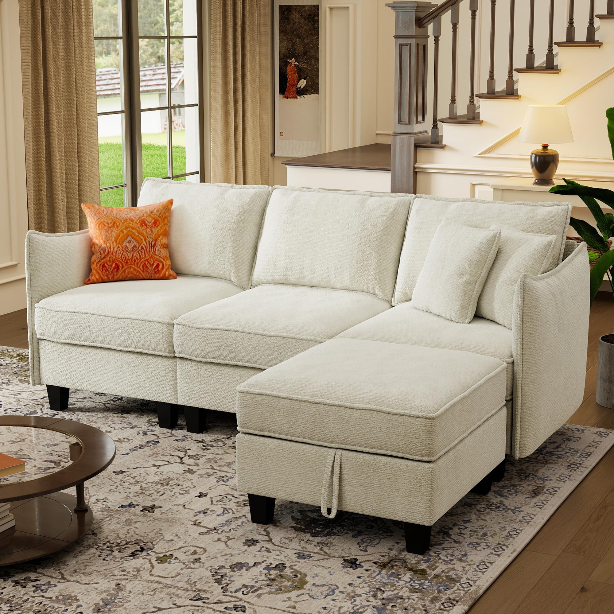 WorthFurni Modular Sectional Sofa