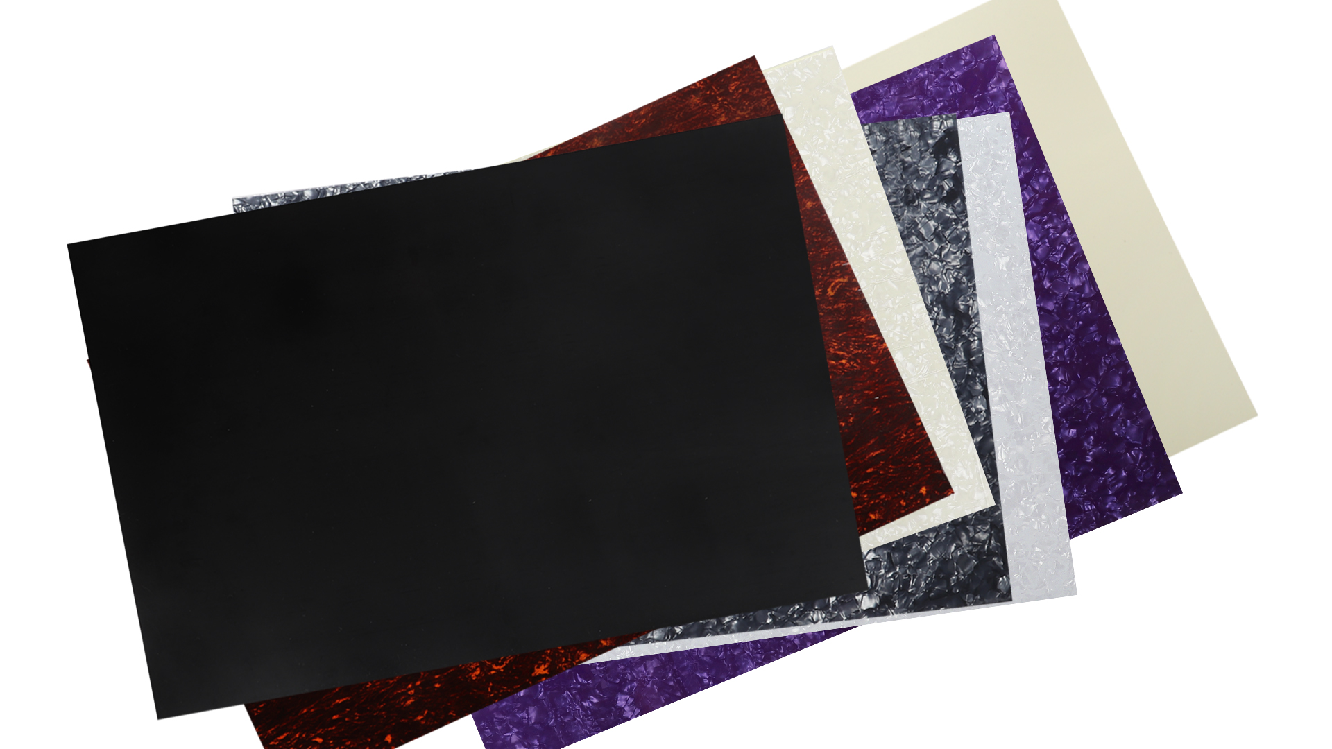 Pickguard Pour Guitare Basse Senmubery - Plaque De Protection 1 Ply Noir 43 X 29 Cm, Personnalisable Pour Basse électrique