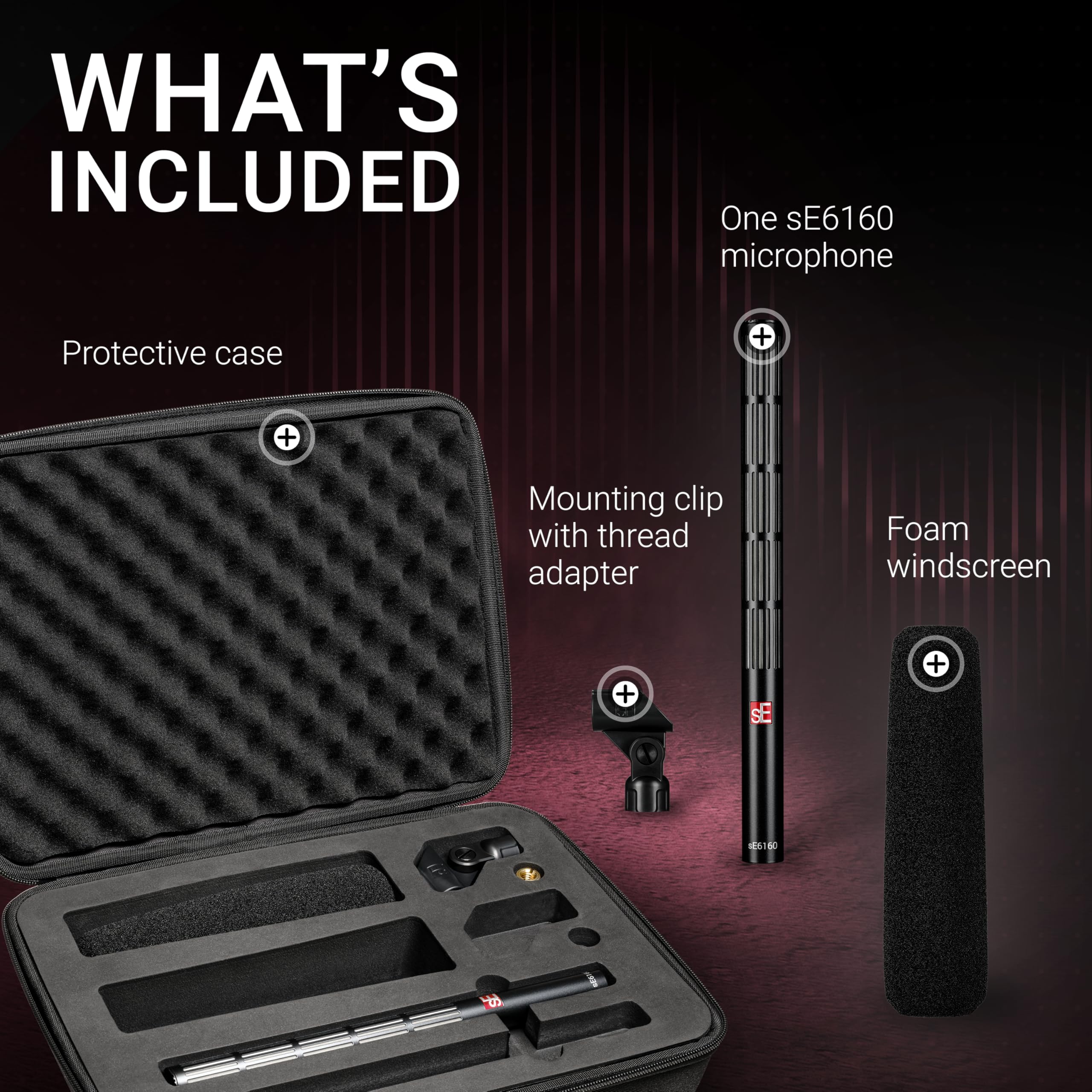 Amazon.com: SE ELECTRONICS sE6160 Shotgun Mic - Professional