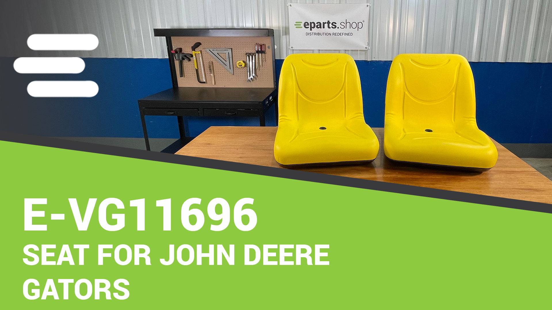 Amazon.com: E-VG11696 Two Seats for John Deere Gator (2pcs