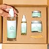 Superfood Intimate Care Kit Luxury Gift | Healing Intimate Oil, Probiotic Intimate Wash, Body Scrub & Spot Soothe Gel | Bikini Line Shaving Routine For Ingrown Hairs, Razor Bumps, Irritation & Dryness