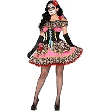 Rubies Womens Day of Dead Senorita Costume