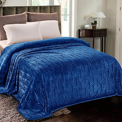 Whale Flotilla - Manta de franela para cama de tamaño King, ligera, de terciopelo suave y esponjoso con diseño vintage, manta decorativa para todas