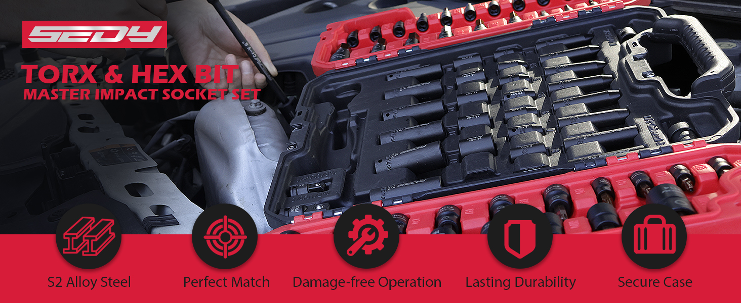 1.  Bless this  2点 set Mayouko 107-Piece Bit Socket Set, 1/4