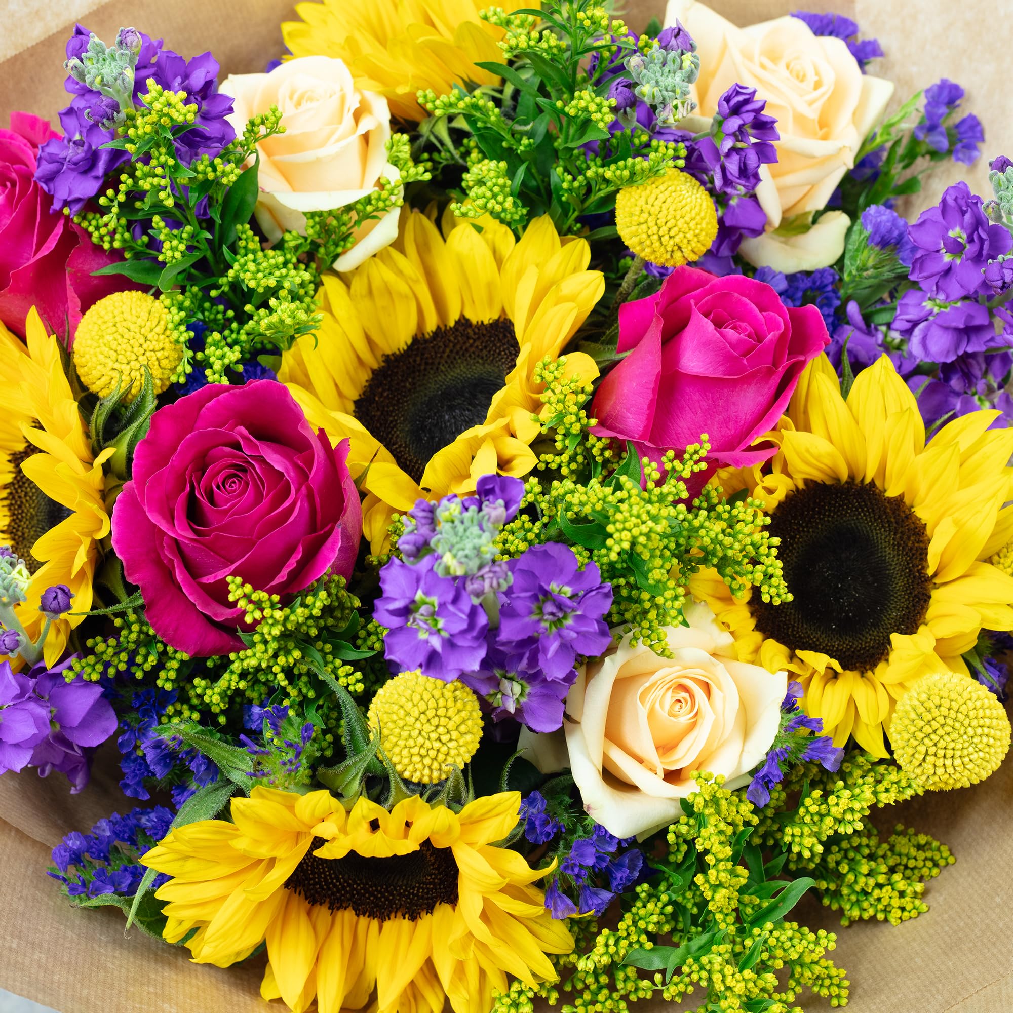 Blumenstrauß 'Endless Summer' - Größe XL - Stiellänge ca. 50 cm - Strauß frischer Blumen