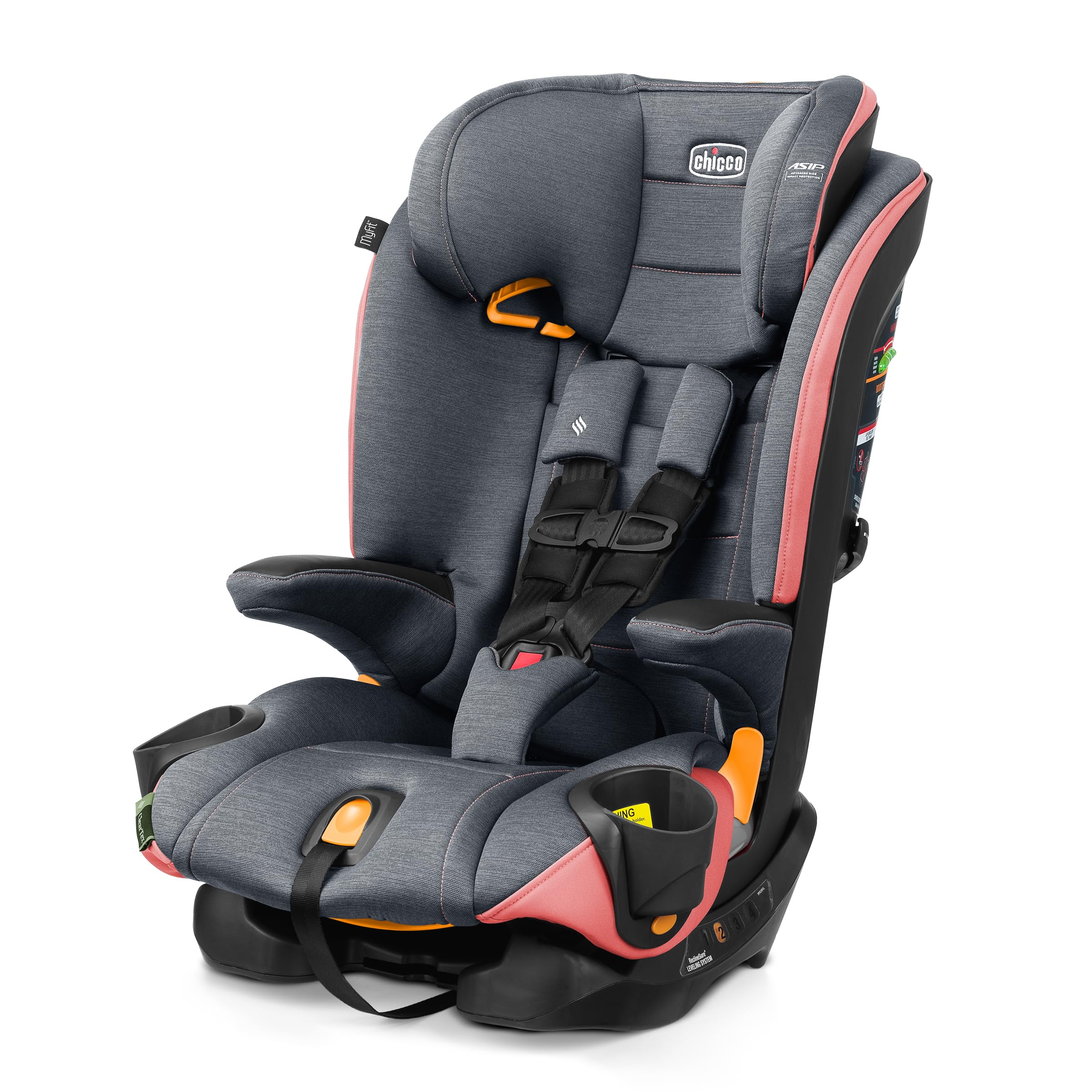 Chicco MyFit Harness + Booster Car Seat, 5-Point Harness and High Back Seat