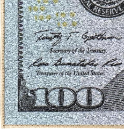 Miniatura 196 de Sweet Home Stores Alfombra lavable antideslizante con parte trasera de goma para cocina, pasillos, baño, entrada, dormitorio, 2 pies 3 pulgadas x 3