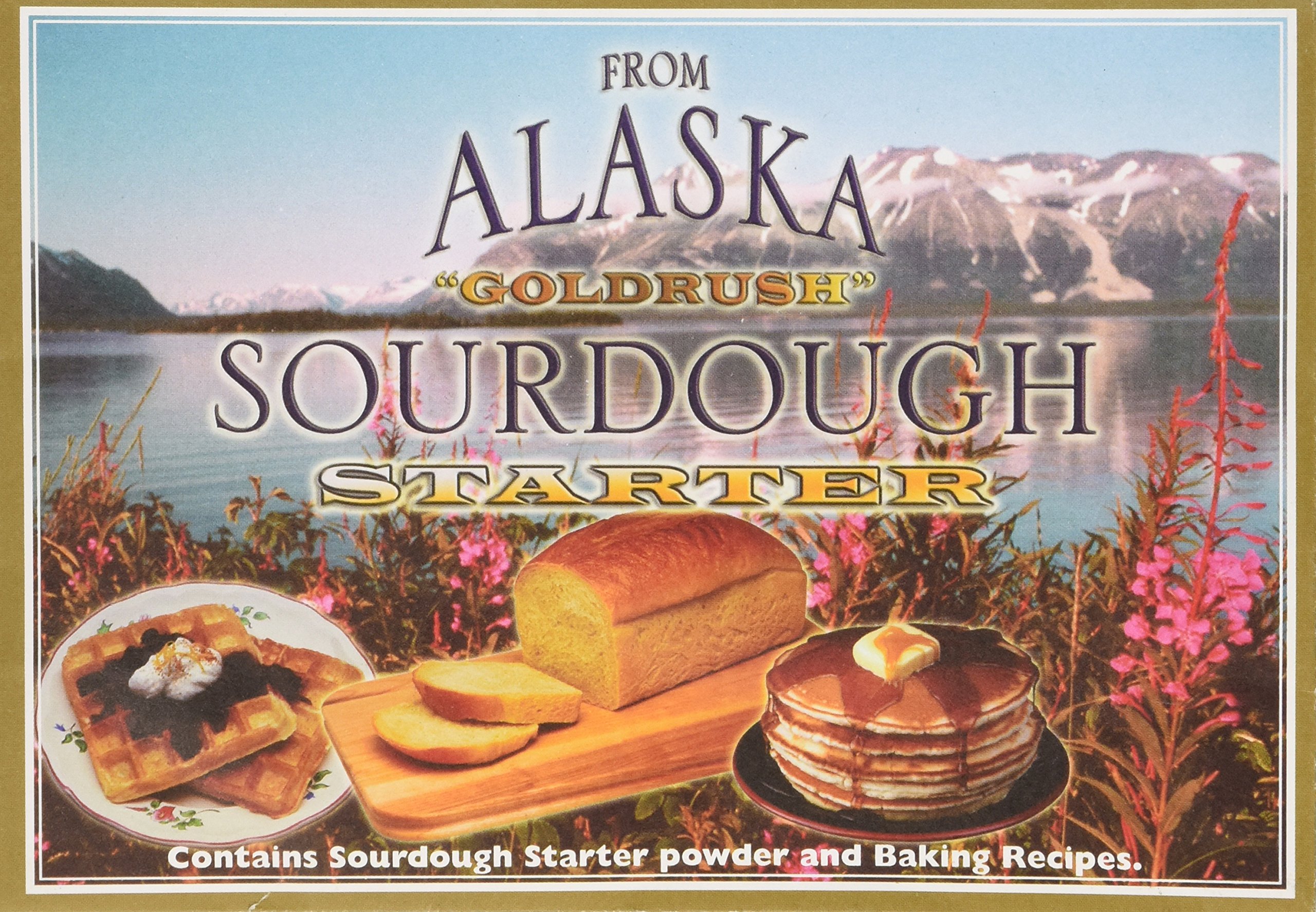 Alaska Goldrush SOURDOUGH STARTER Greeting Card
