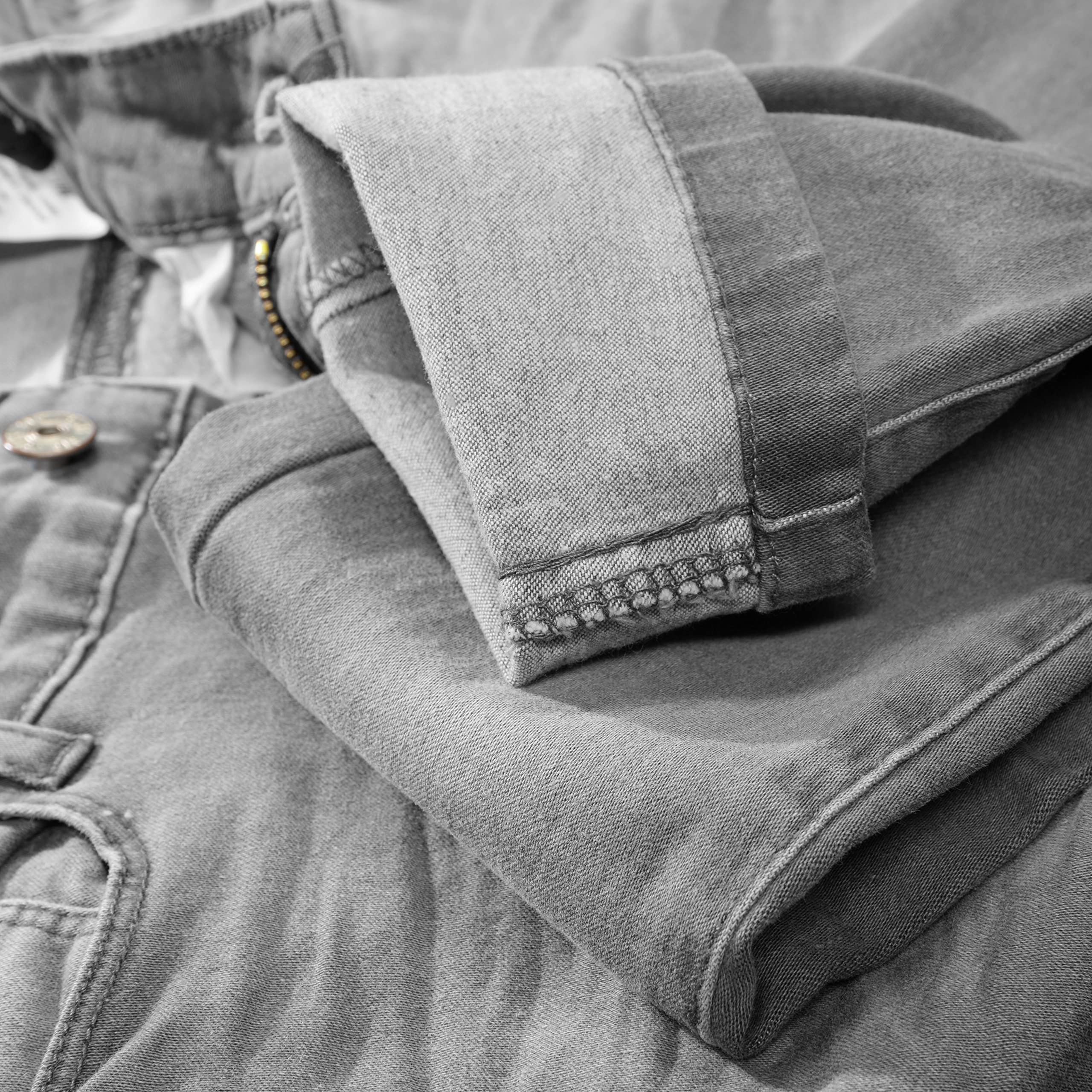 Staccato Mädchen Skinny Jeans Slim Fit - elastisch, weitenverstellbarer Bund, 5-Pocket-Style - Farben: Grau, Blau, Dunkelblau, Größen: 92-176