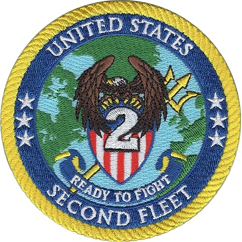 United States Second Fleet Patch