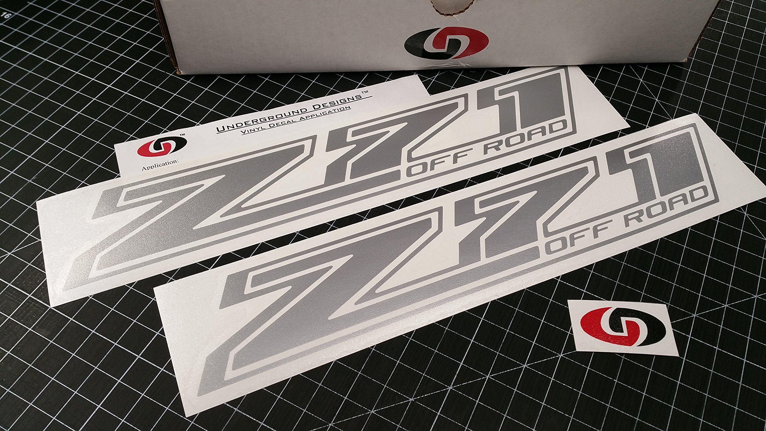 Amazon.com: Z71 Off Road Decals (2-Pack) Bedside Fender Stickers