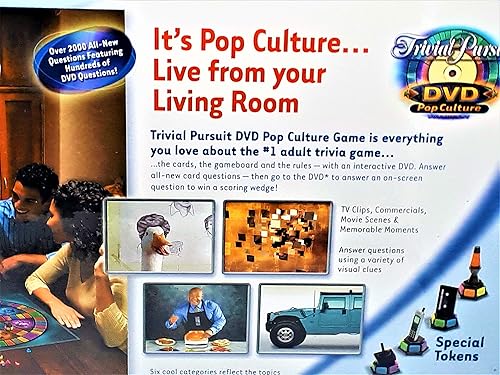 Vista 6 de Trivial Pursuit Pop Culture DVD Trivia Game