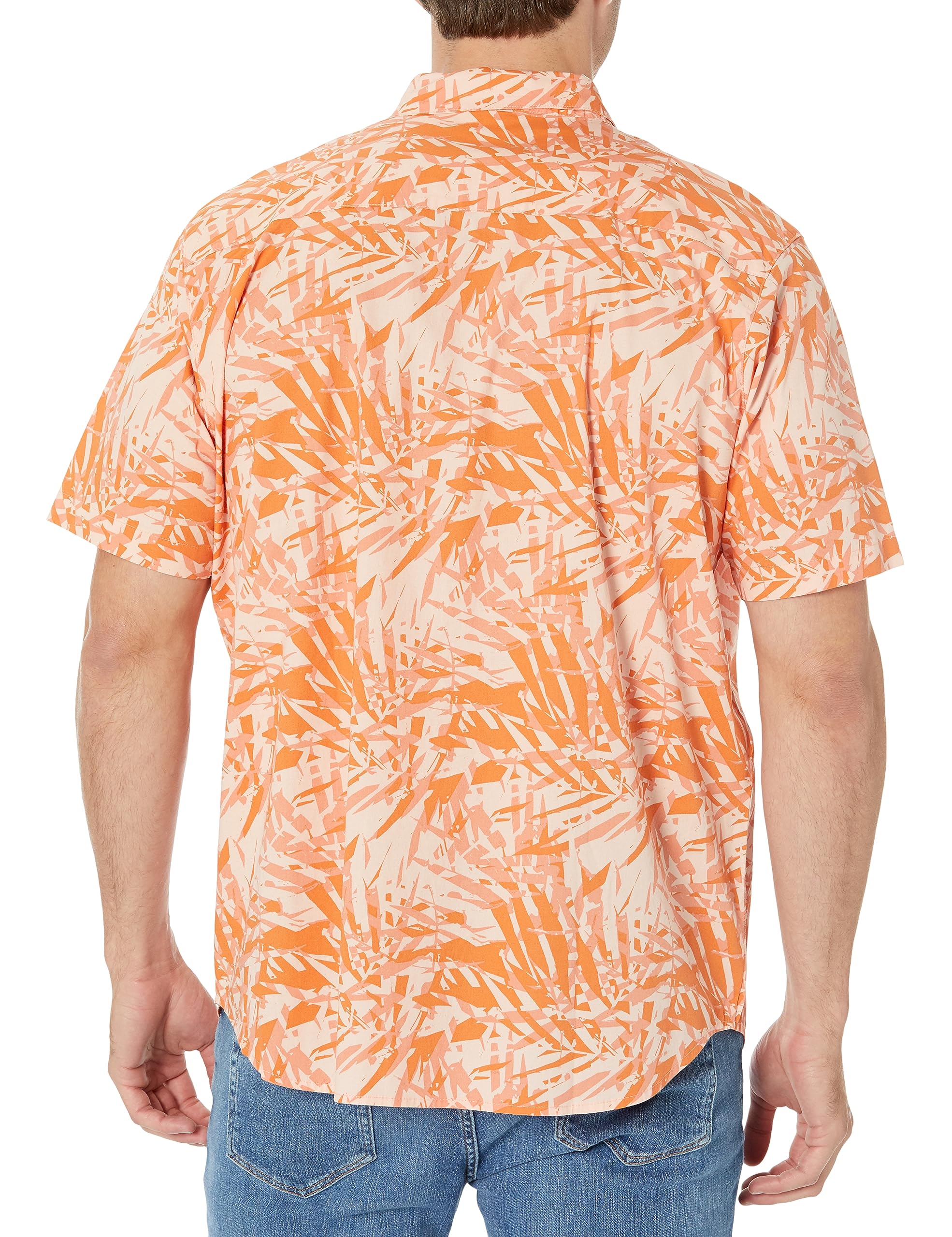 Columbia Camisa de Manga Corta Estampada Rapid Rivers Camiseta para Senderismo Hombre