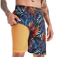 APTRO Costumi Pantaloncini da Bagno Uomo Mare Surf Piscina Stampa Hawaiana Estiva
