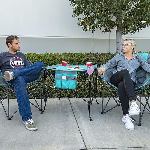 Vista 49 de Mesa de vino plegable creativa al aire libre Portátil Camping playa picnic y patio Rojo