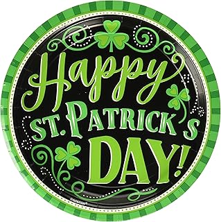 Premium Clover Me Lucky BPP Round Plates - 9