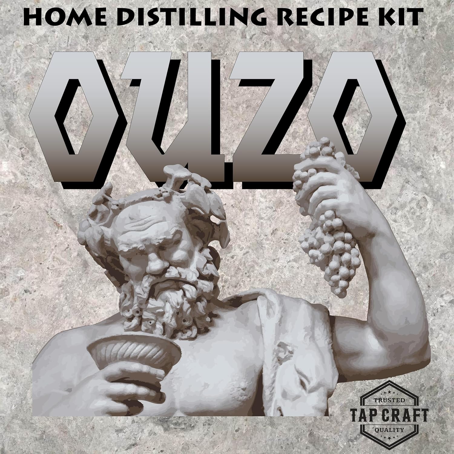 Tapcraft Ouzo Recipe Kit – Greek Anise Liqueur Spirit Making Kit – 5 Gallon Sugar Wash – Home Distilling Kit - Gift for him