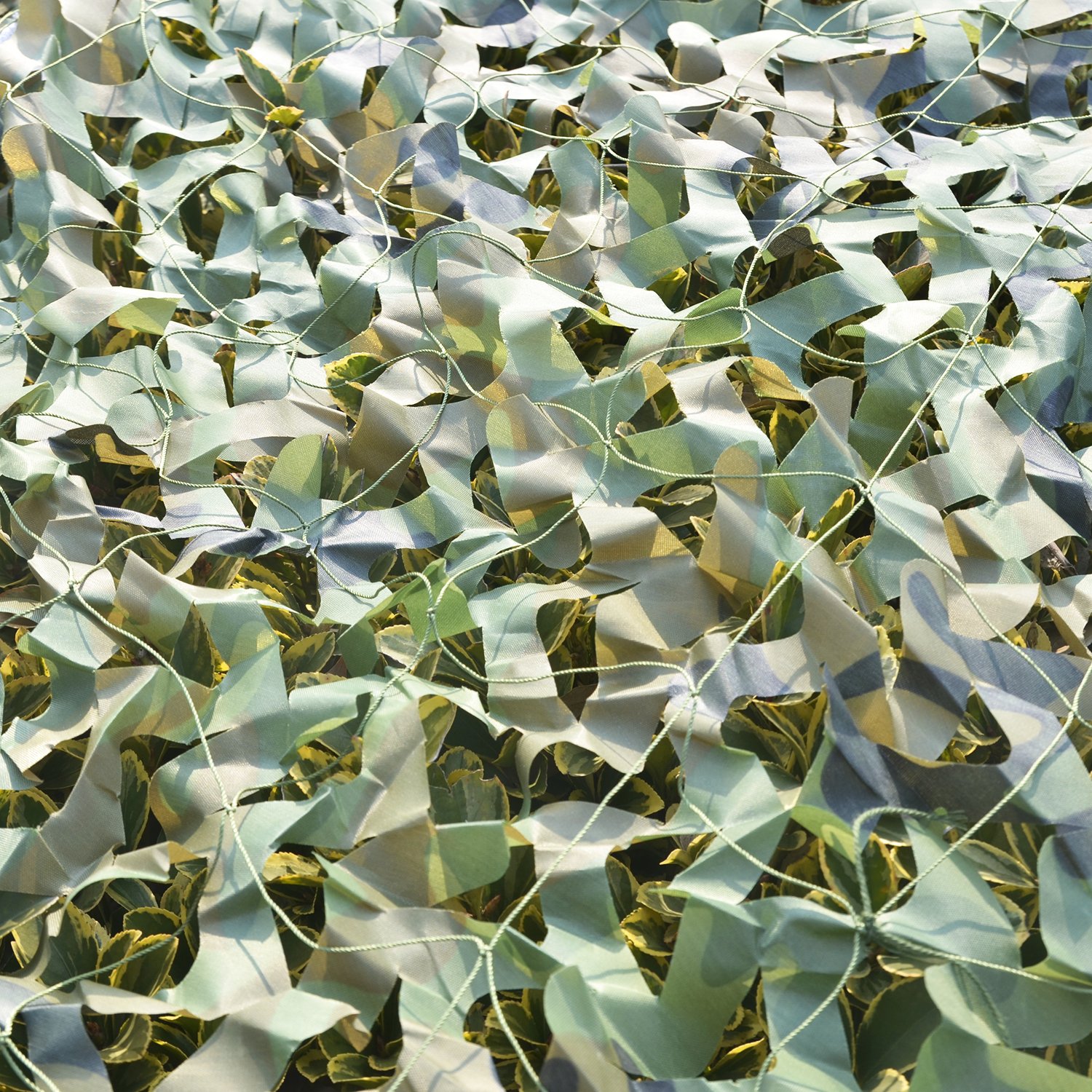 Mitef Heavy-Duty Woodland Camo Netting Camouflage Net for Camping Hunting Blinds Shooting Military Decoration Sunshade