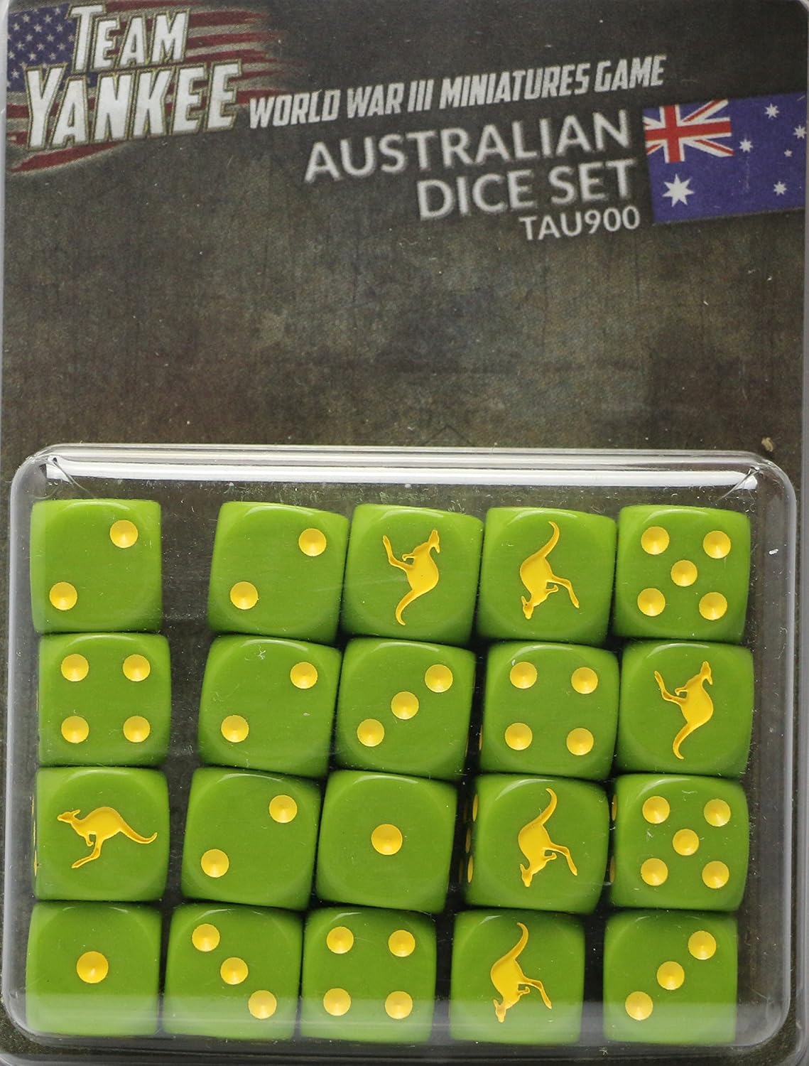 Team Yankee Australian Dice Set Toys & Games