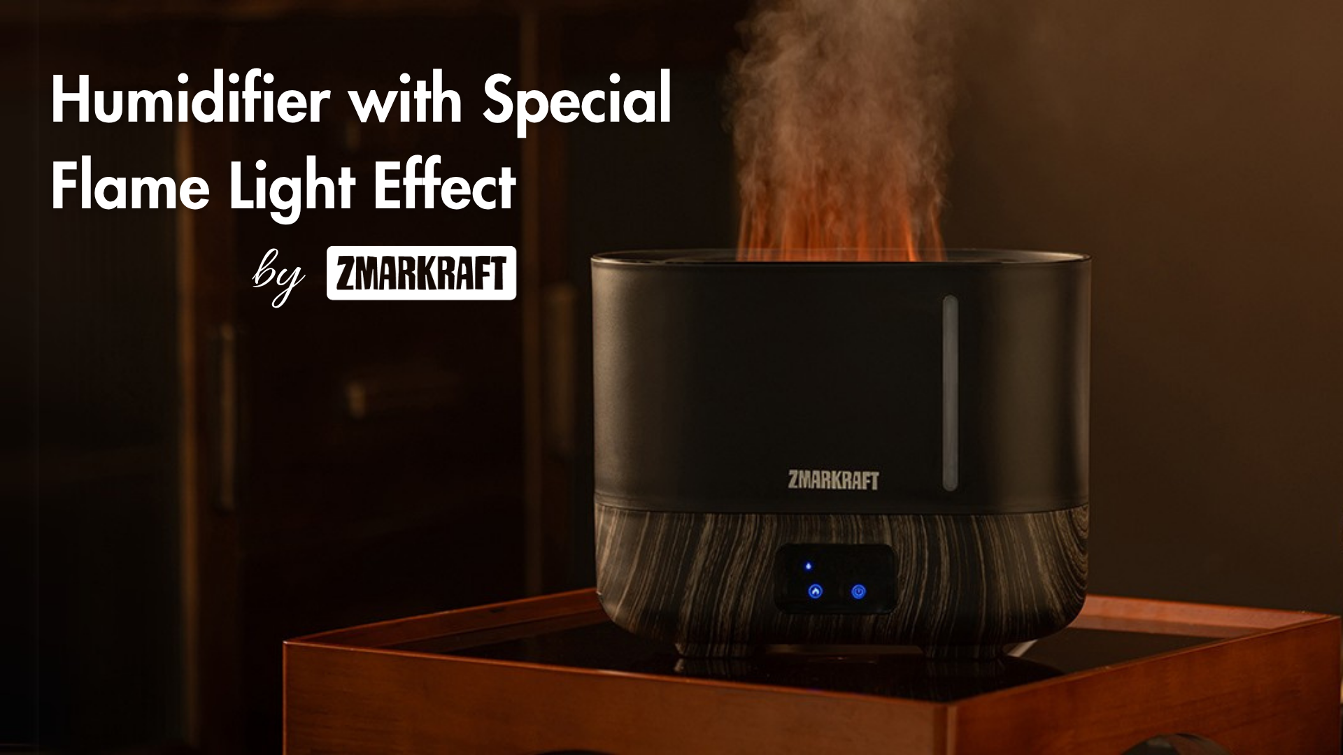Amazon.com: ZMARKRAFT® 3L Large Humidifier with Special Flame