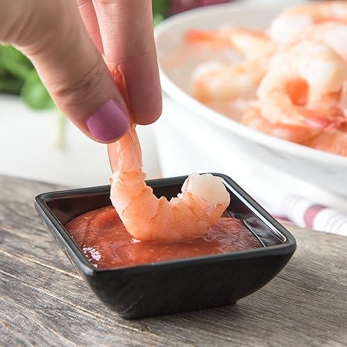 Miniatura 5 de Carlisle FoodService Products 086003 Molde cuadrado individual de melamina, 2 oz de capacidad, 1.5 in de largo x 1.4 in de ancho x 1.0 in de alto,