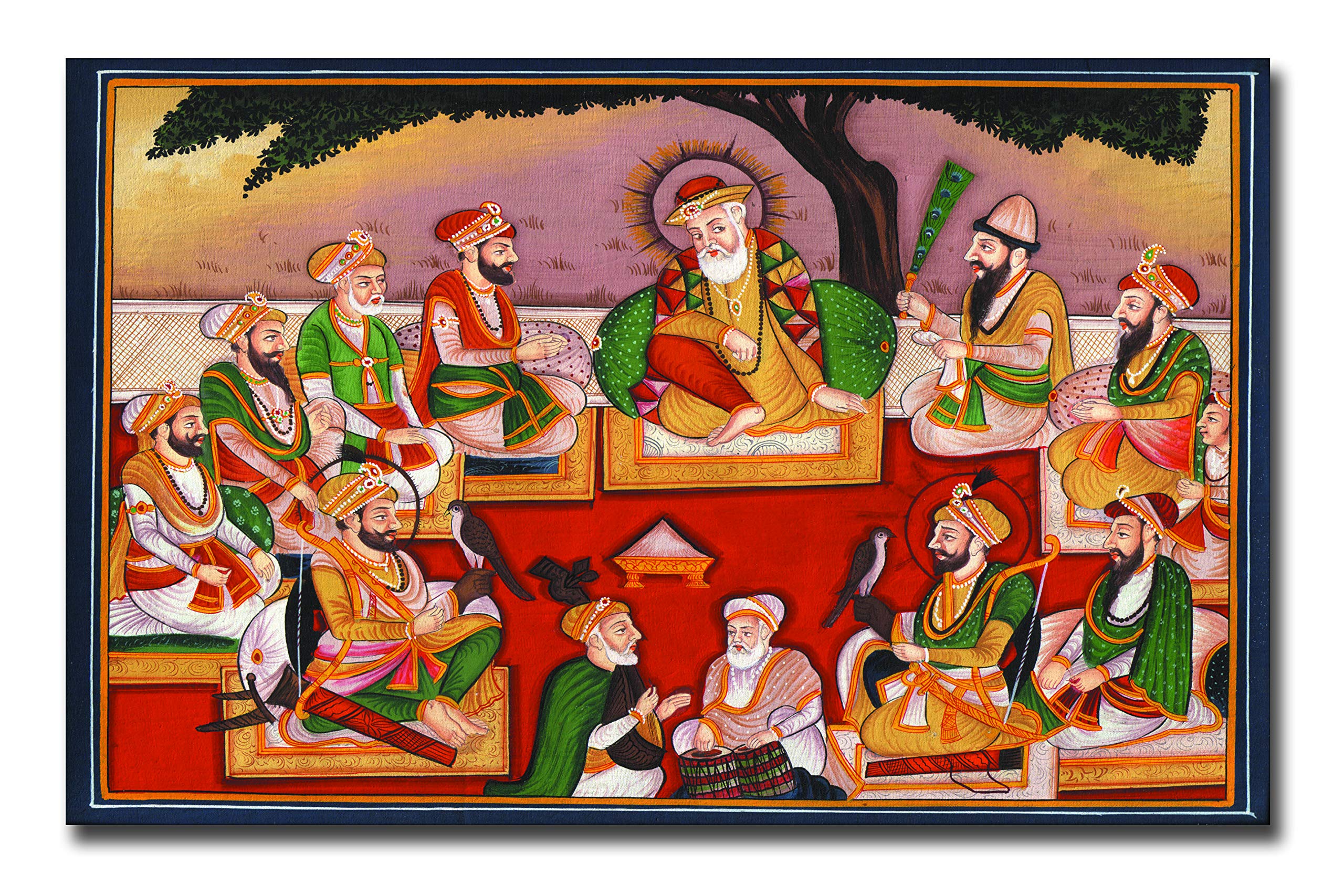 Dashavatara Vishnu Poster - Hindu Art Print -11