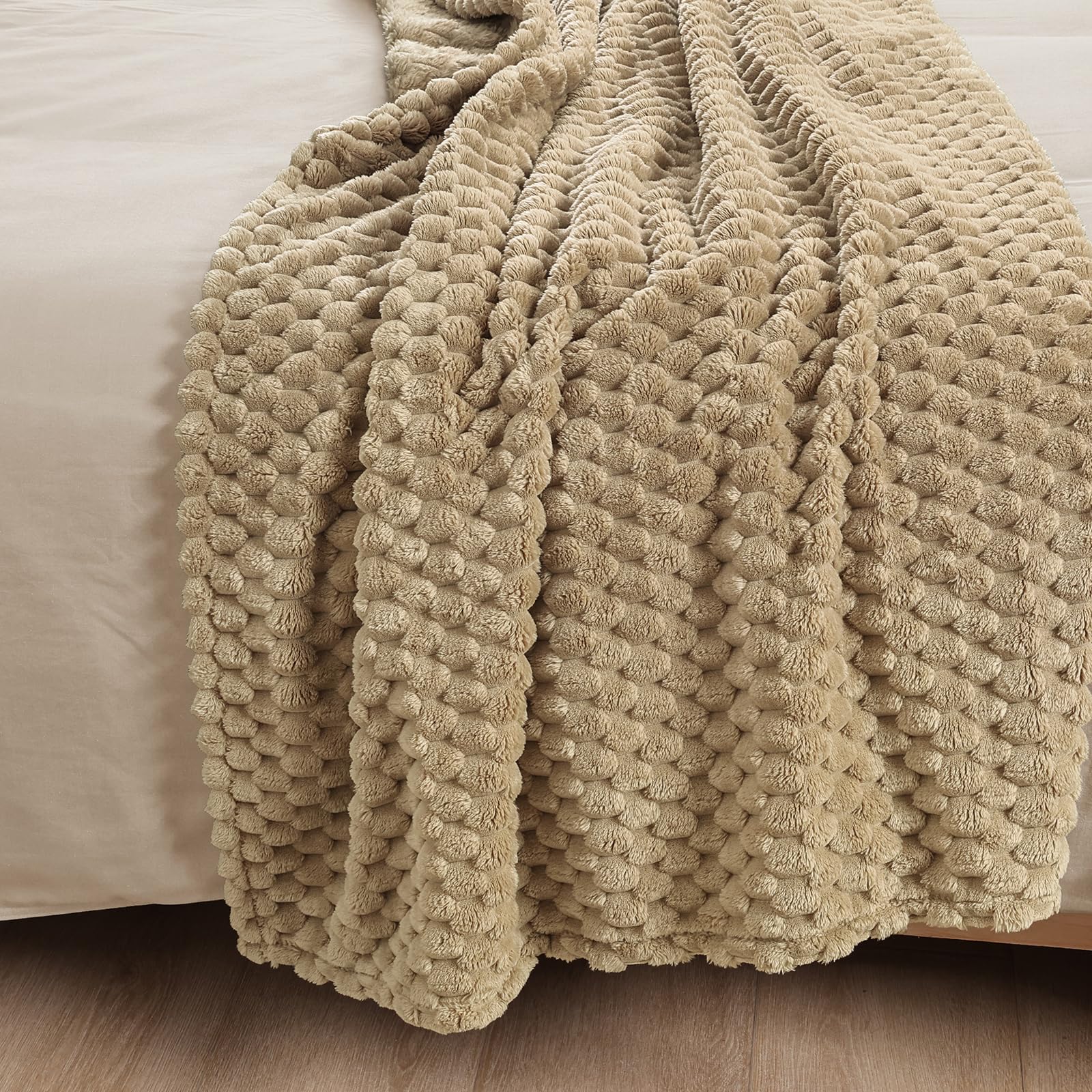Best Fixes for Blanket Pilling in 2026 2 PHF Ultra Soft Flannel Fleece Blanket Queen Size, Lightweight 3D Jacquard Fleece — product photo