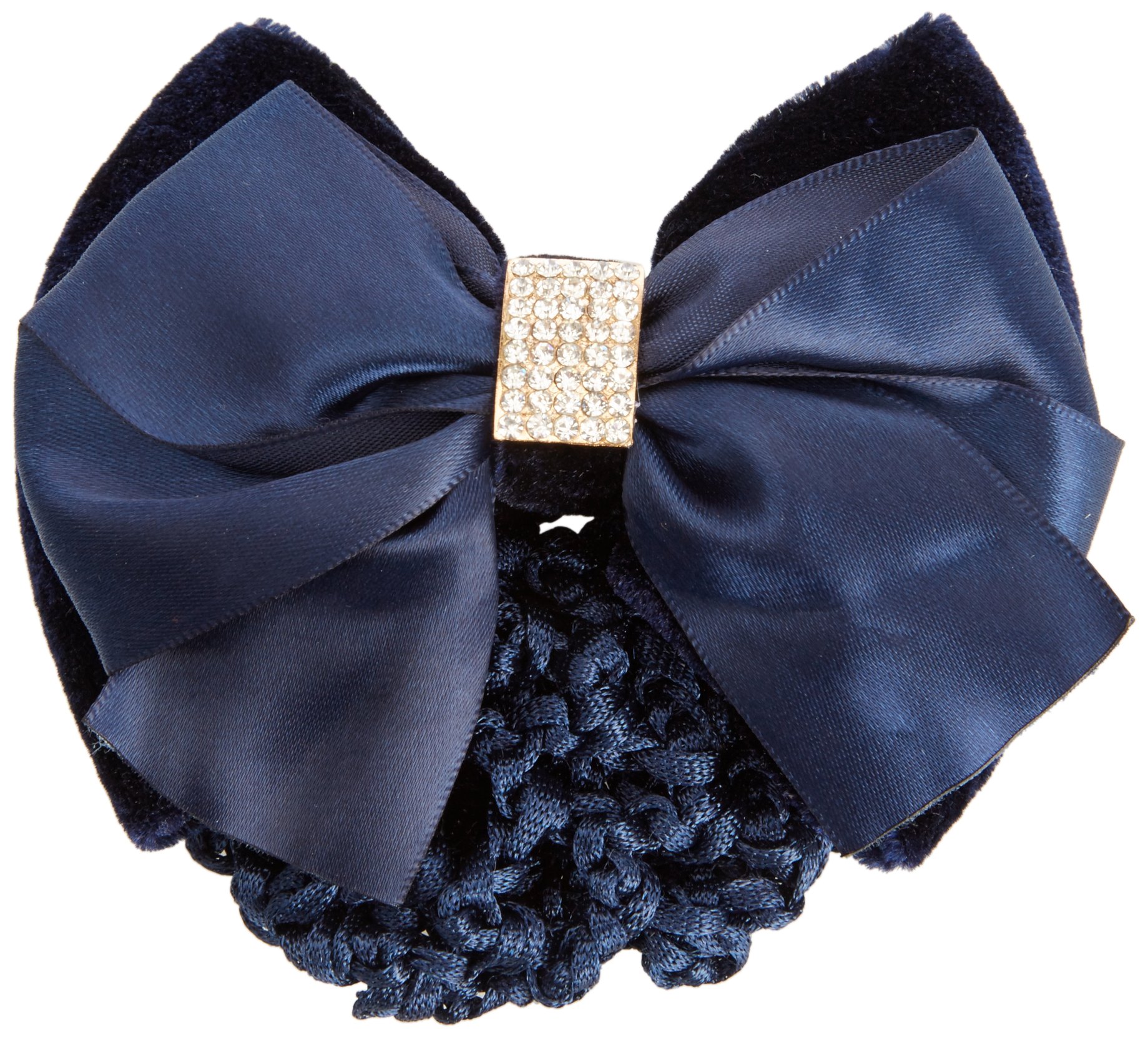 Equetech Women's Crystal Dressage Bow and Hair Net