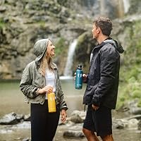 Termos din oțel inoxidabil Super Sparrow cu capac cu pai - albastru marin - 750 ml 7
