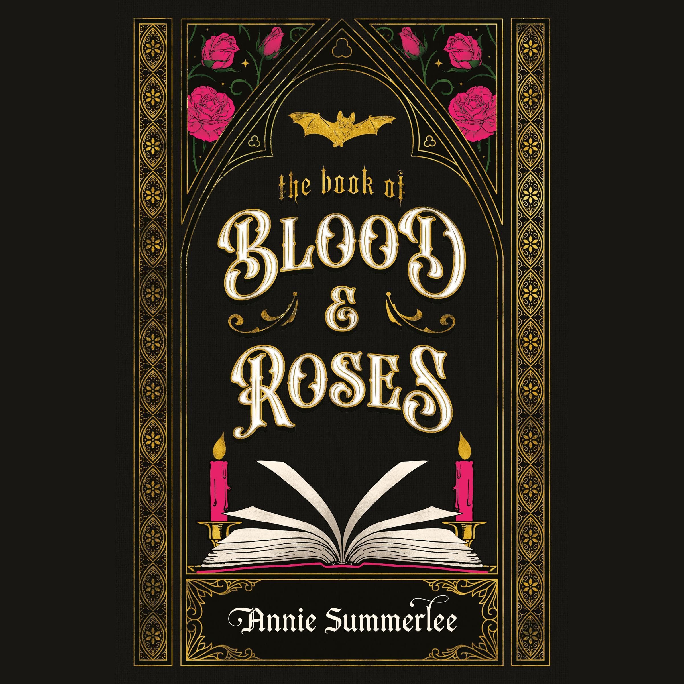 Cover art for The Book of Blood and Roses