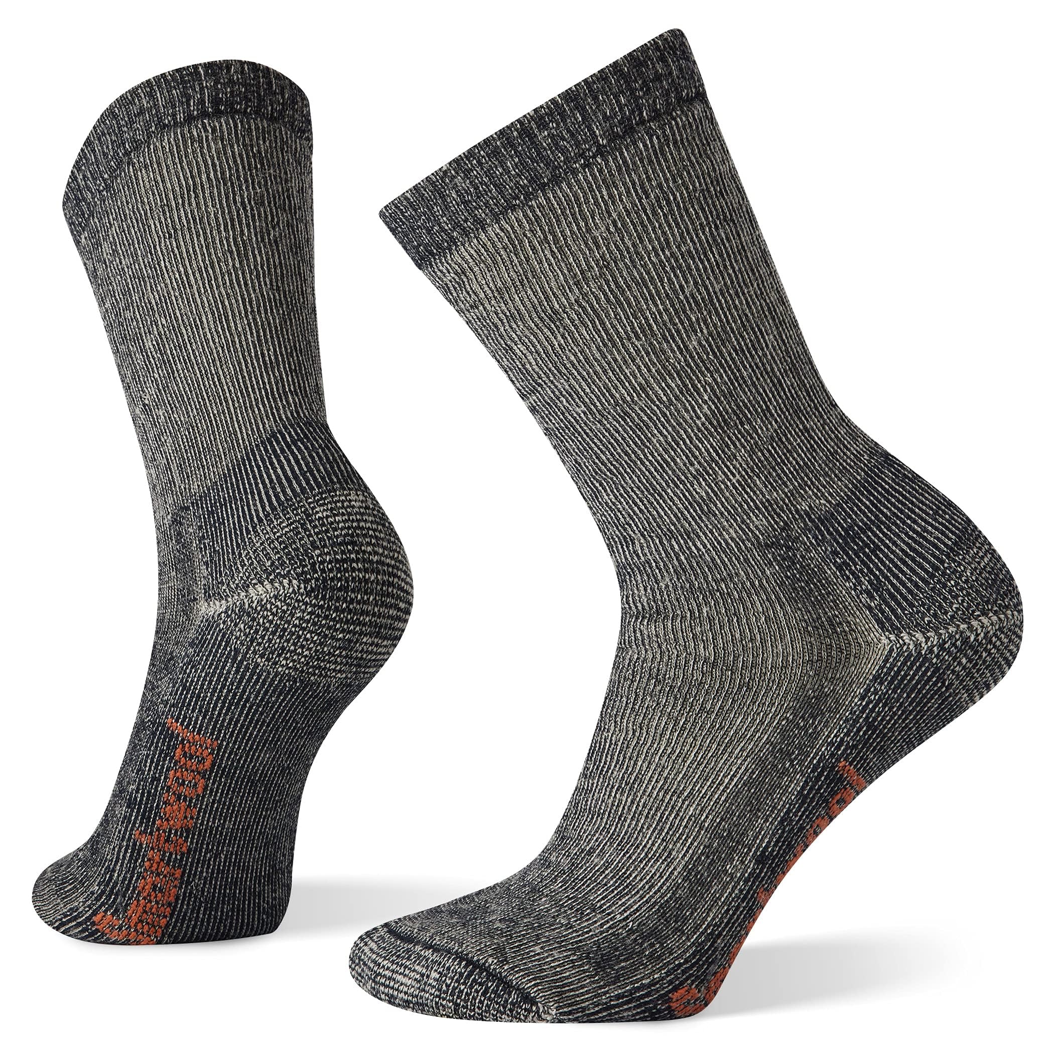 Smartwool Women's Navy Hike Classic Merino Wool Socks, Full Cushioned Hiking & Walking Socks, Crew Fit, Lightweight & Breathable Natural Merino, - M
