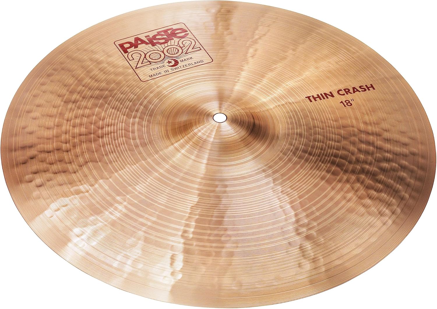 Paiste 2002 Classic Cymbal Thin Crash 18-inch