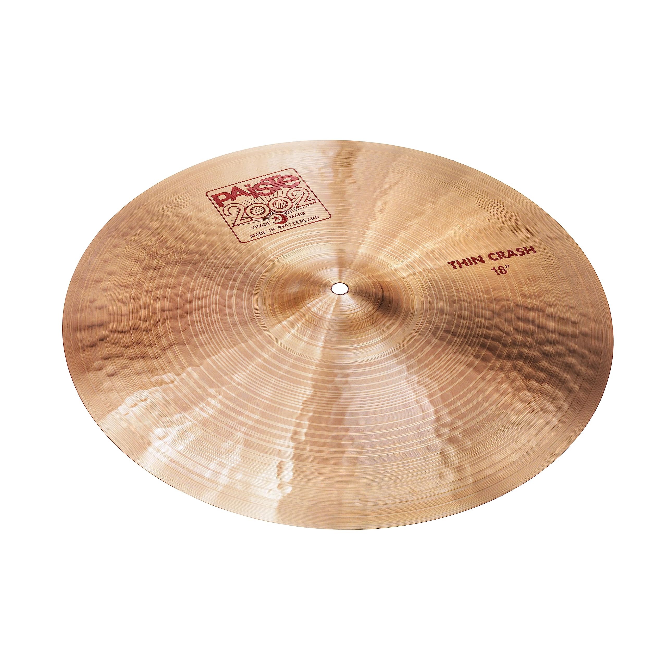 Amazon.com: Paiste 2002 Classic Cymbal Thin Crash 18-inch