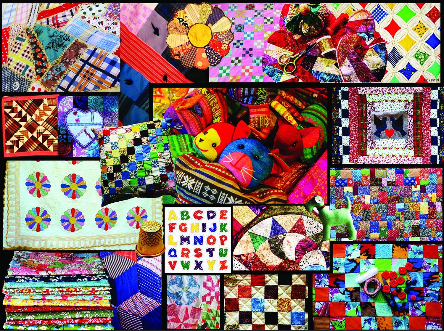 SunsOut 27979 1000 Piece Crafter's Corner Jigsaw Puzzle