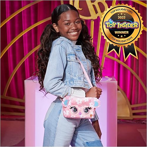 Miniatura 2 de Purse Pets, Print Perfect Bamboo Boo Koala, juguete interactivo para mascotas y bolso cruzado para niños, más de 30 sonidos y reacciones, bolso de