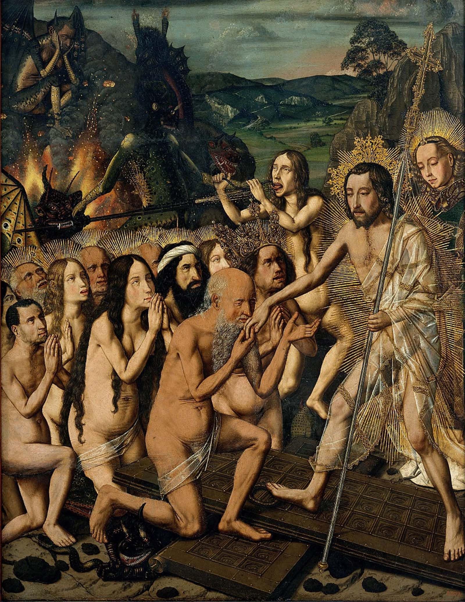 Cuadro Bartolomé Bermejo pintura decorativa para solucionar paredes vacías 5